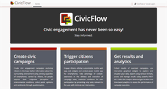 Desktop Screenshot of civicflow.com